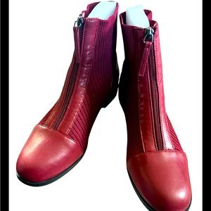 NWT!!! Men’s leather dress zip up boots 🥾;sz 11